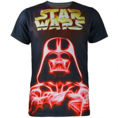 Men Darth Vader Short Sleeve Star Wars 3D T Shirt