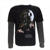 Neck Long sleeve t shirts Star War Print 3D