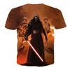 Casual Tshirt Hip Hop Summer Short Sleeve T-shirt Star Wars